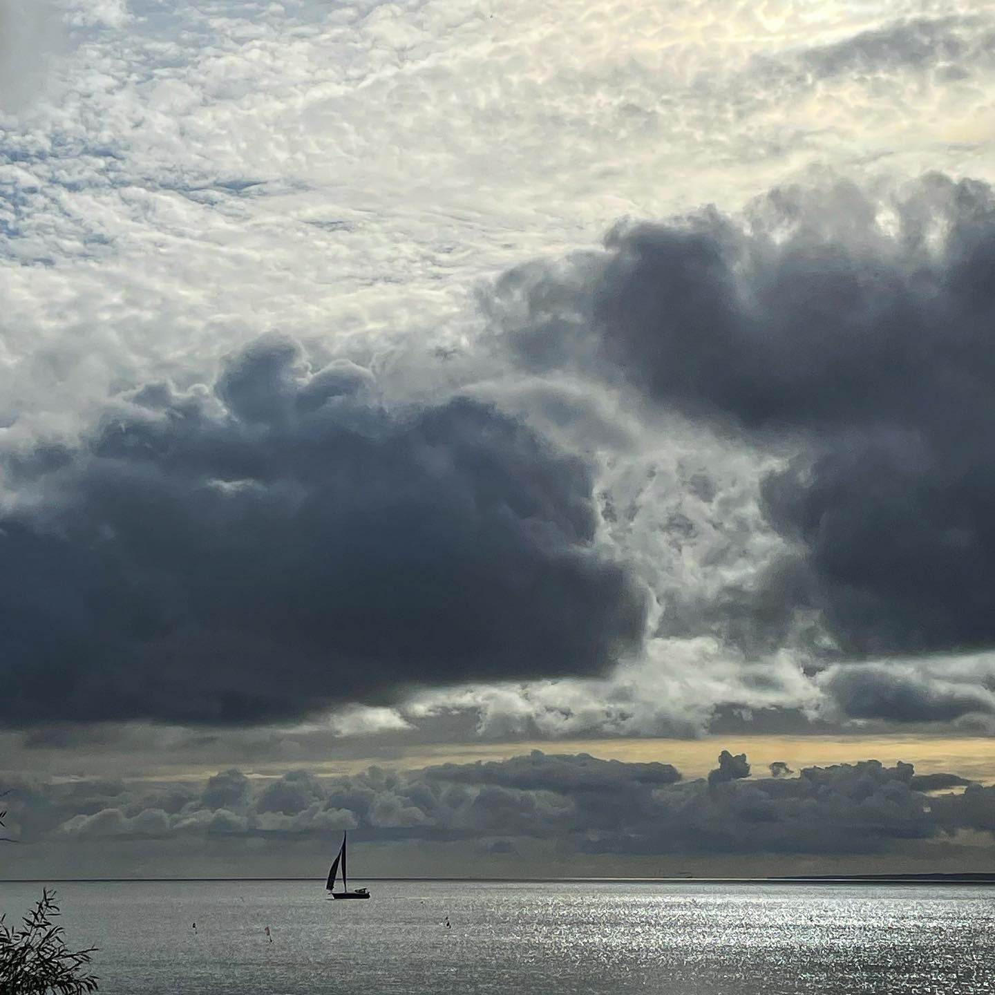 Amazing sky north of Copenhagen today. #shotwithiphone