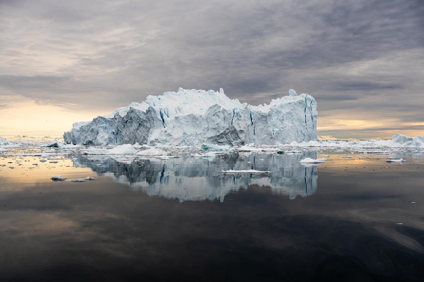 #iceberg #greenland #midnightsun #icefjord #canoneosr6markii #eosr6markii #sigma24105art @worldofgreenland