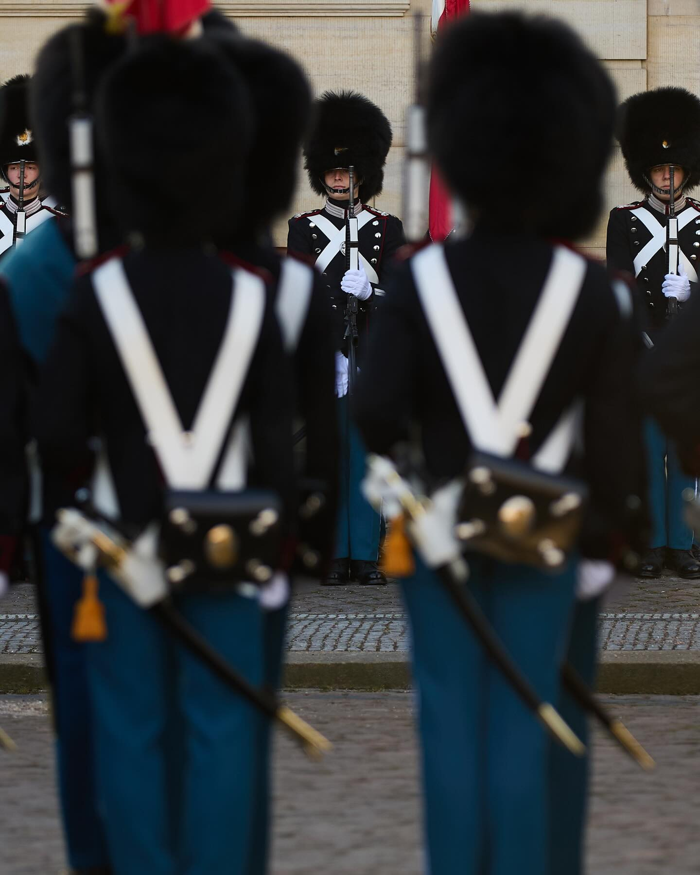Changing of the Royal Guards, King’s Palace. A cold but sunny day in the hood. 

#canoneosr6markii #eosr6markii #canonef70200mm